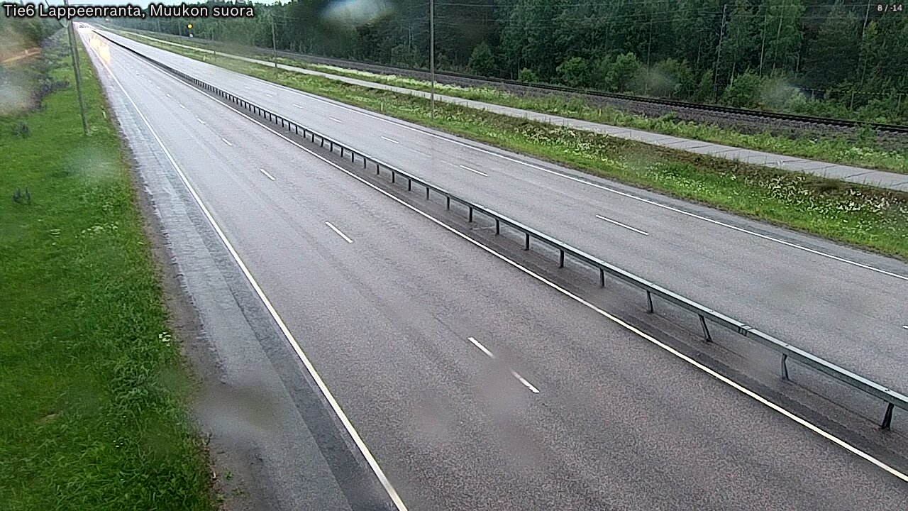 Kelikamerat Kuva Tie 6 Lappeenranta, Muukon suora, Lappeenranta, Etelä-Karjala