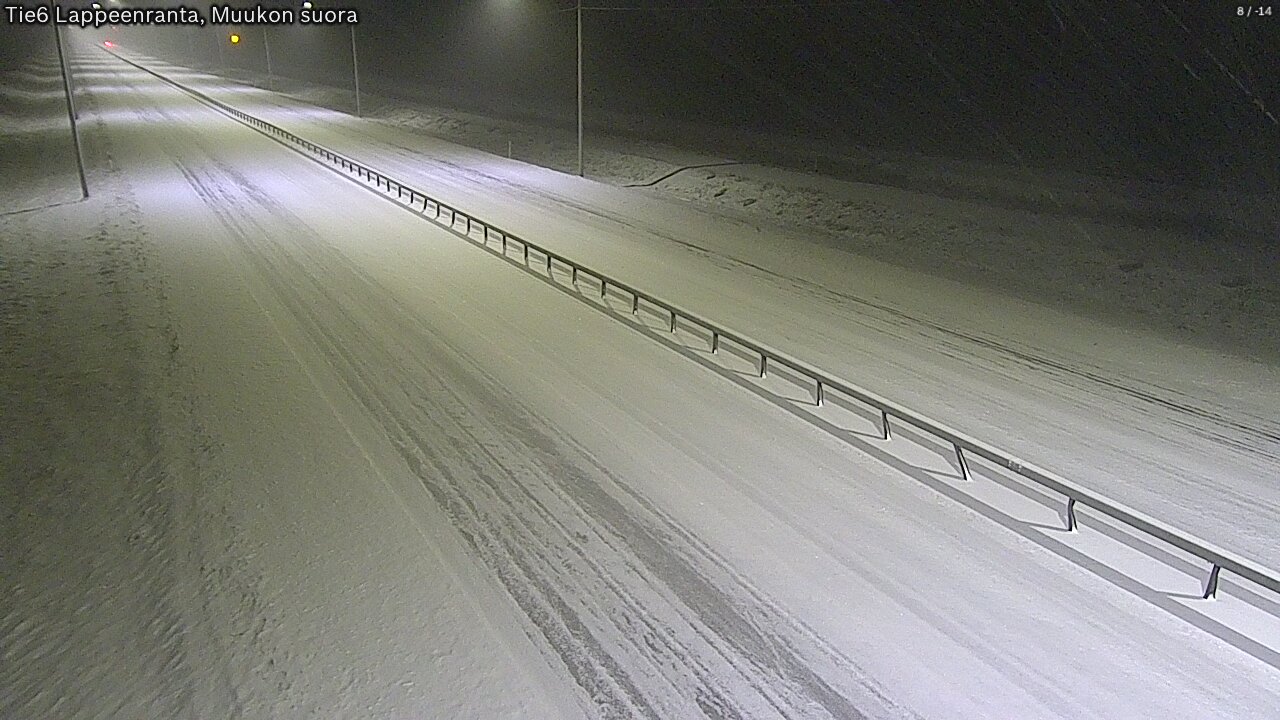 Kelikamerat Kuva Tie 6 Lappeenranta, Muukon suora, Lappeenranta, Etelä-Karjala