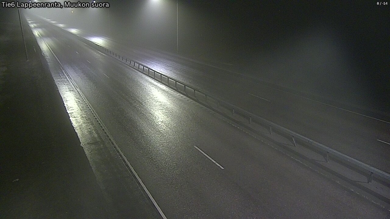 Kelikamerat Kuva Tie 6 Lappeenranta, Muukon suora, Lappeenranta, Etelä-Karjala