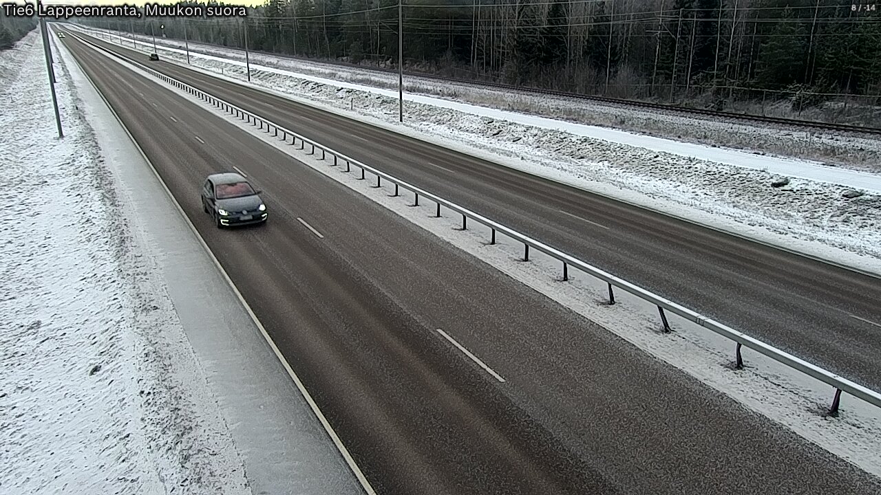 Kelikamerat Kuva Tie 6 Lappeenranta, Muukon suora, Lappeenranta, Etelä-Karjala