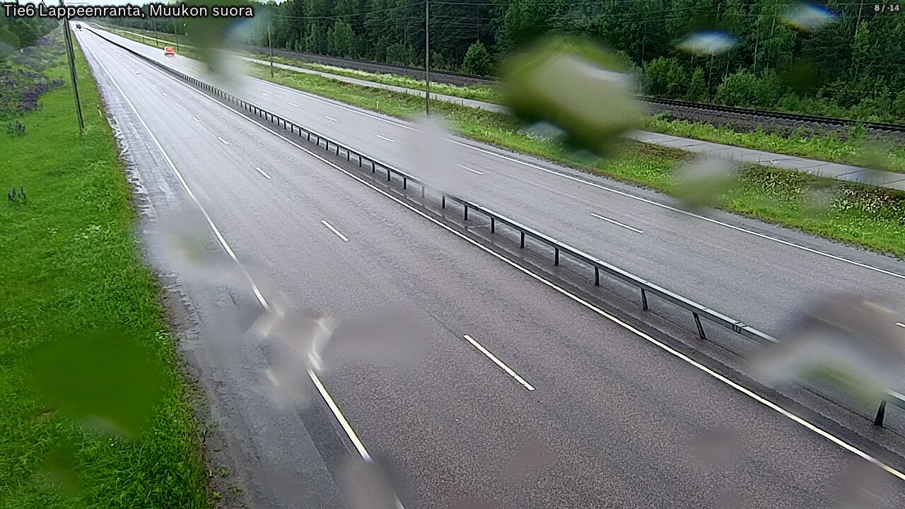 Kelikamerat Kuva Tie 6 Lappeenranta, Muukon suora, Lappeenranta, Etelä-Karjala