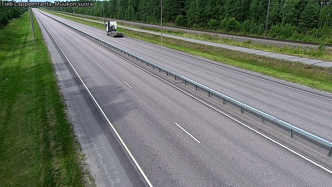 Kelikamerat Kuva Tie 6 Lappeenranta, Muukon suora, Lappeenranta, Etelä-Karjala