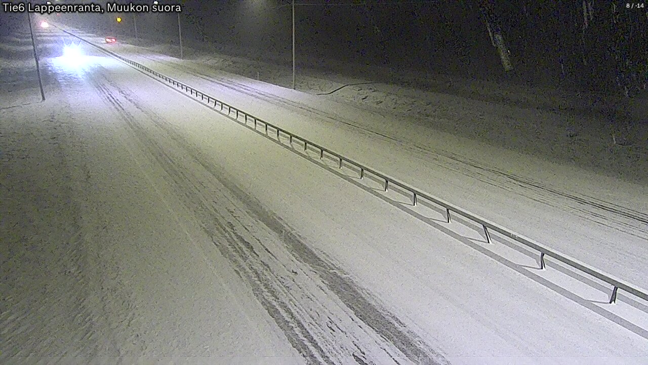 Kelikamerat Kuva Tie 6 Lappeenranta, Muukon suora, Lappeenranta, Etelä-Karjala