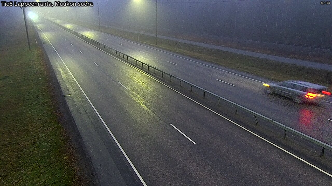 Kelikamerat Kuva Tie 6 Lappeenranta, Muukon suora, Lappeenranta, Etelä-Karjala