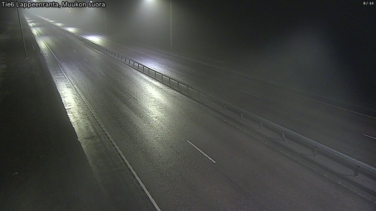 Kelikamerat Kuva Tie 6 Lappeenranta, Muukon suora, Lappeenranta, Etelä-Karjala