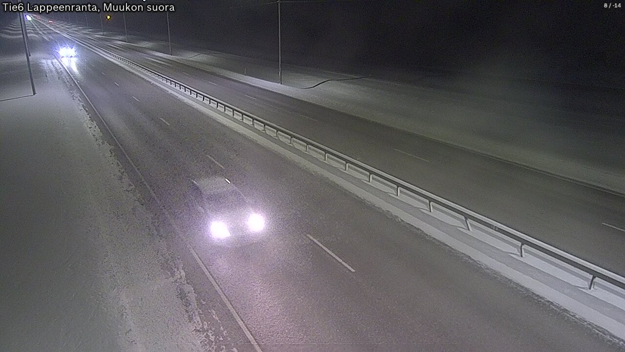 Kelikamerat Kuva Tie 6 Lappeenranta, Muukon suora, Lappeenranta, Etelä-Karjala