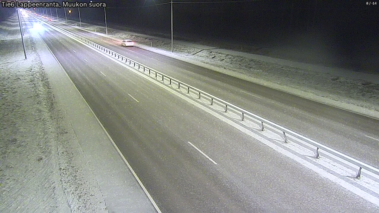 Kelikamerat Kuva Tie 6 Lappeenranta, Muukon suora, Lappeenranta, Etelä-Karjala