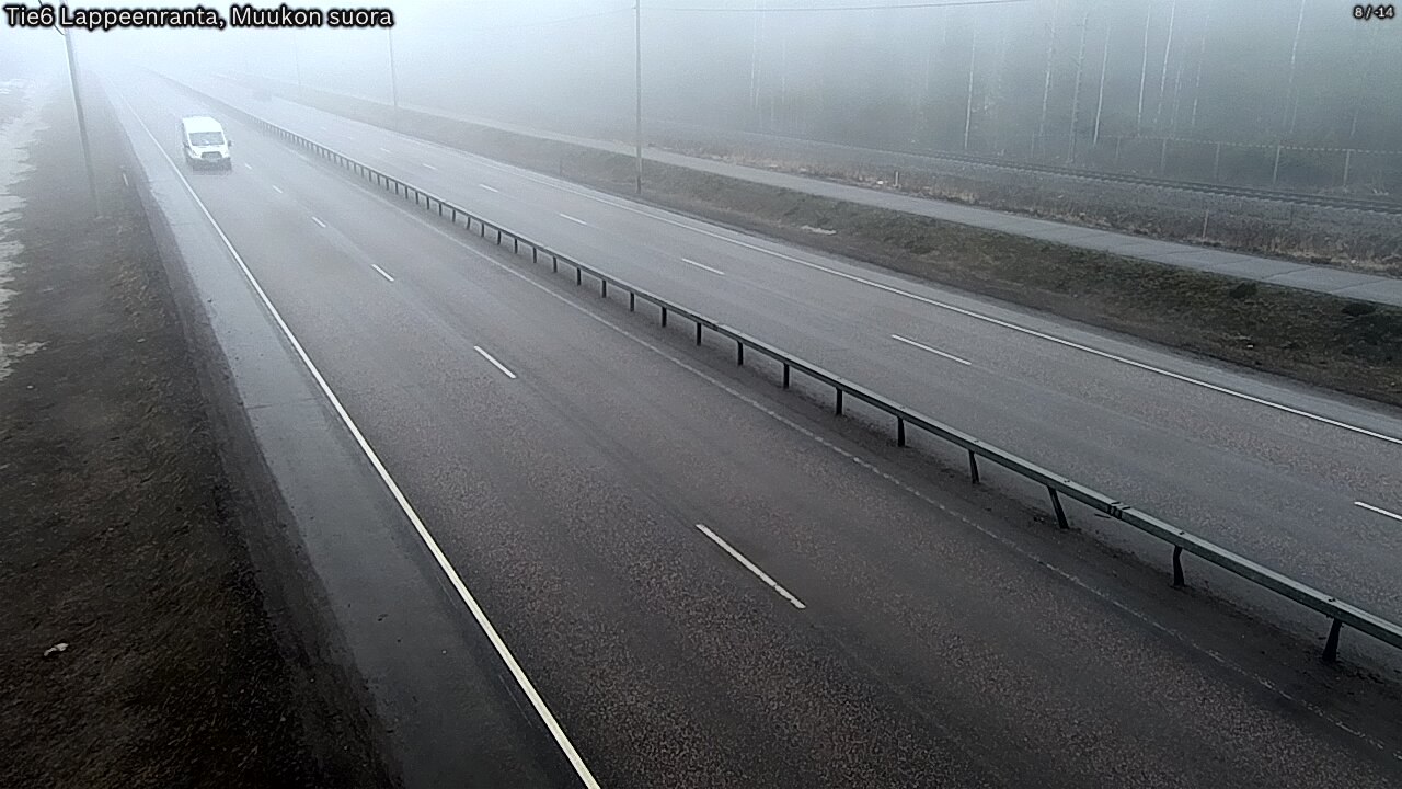 Kelikamerat Kuva Tie 6 Lappeenranta, Muukon suora, Lappeenranta, Etelä-Karjala