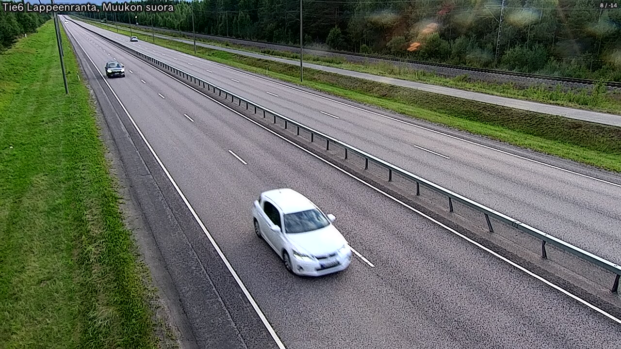 Kelikamerat Kuva Tie 6 Lappeenranta, Muukon suora, Lappeenranta, Etelä-Karjala