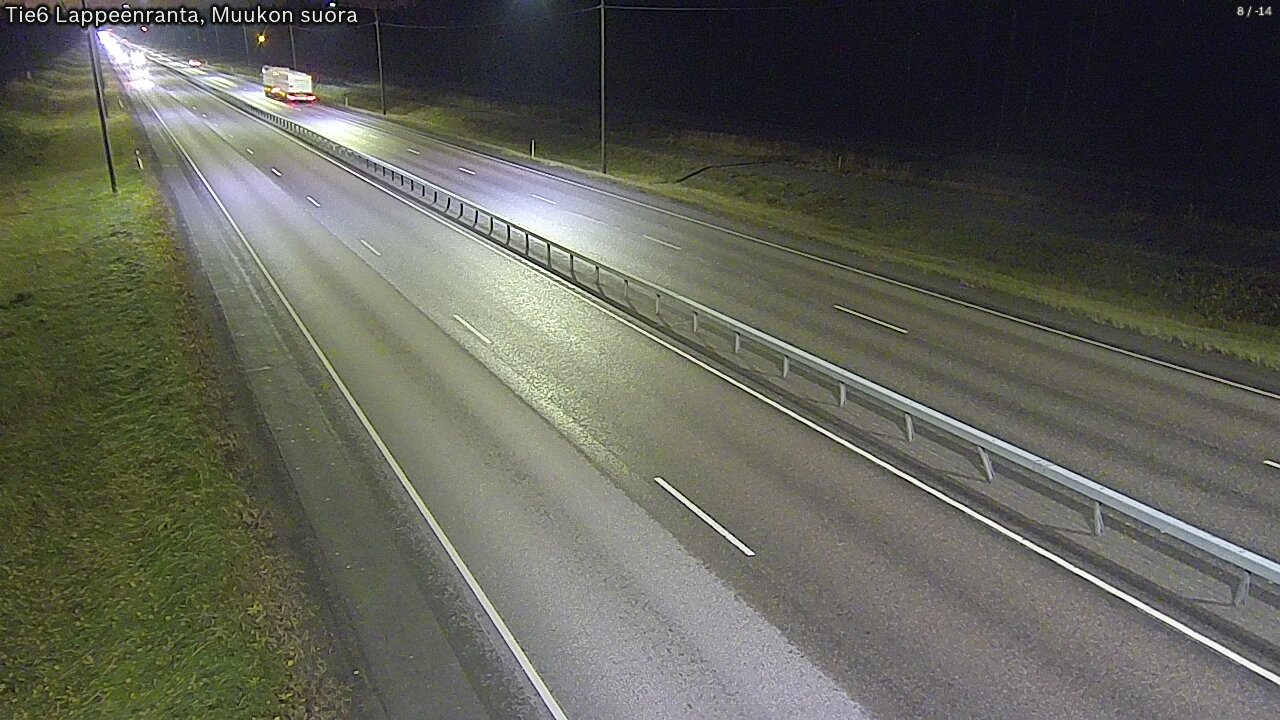 Kelikamerat Kuva Tie 6 Lappeenranta, Muukon suora, Lappeenranta, Etelä-Karjala