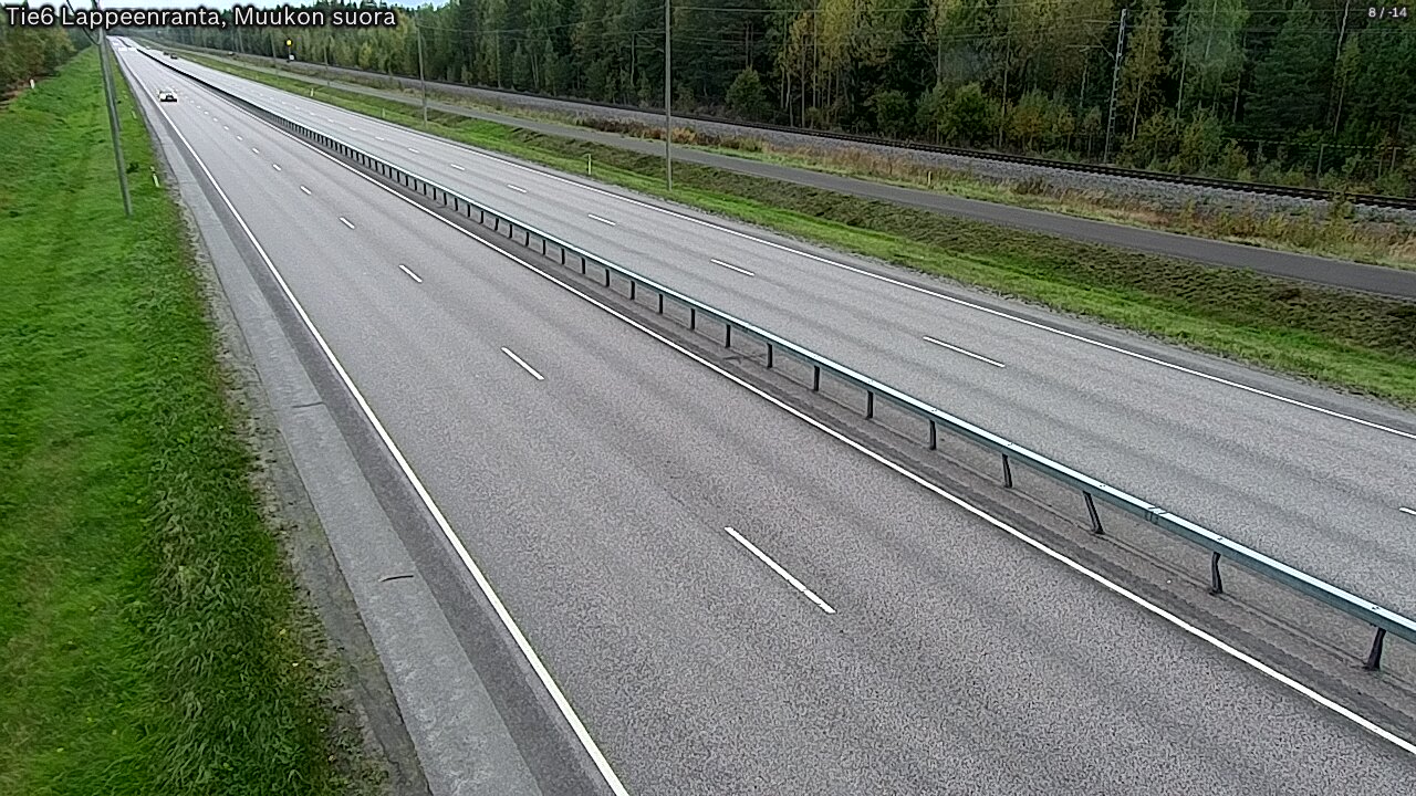 Kelikamerat Kuva Tie 6 Lappeenranta, Muukon suora, Lappeenranta, Etelä-Karjala