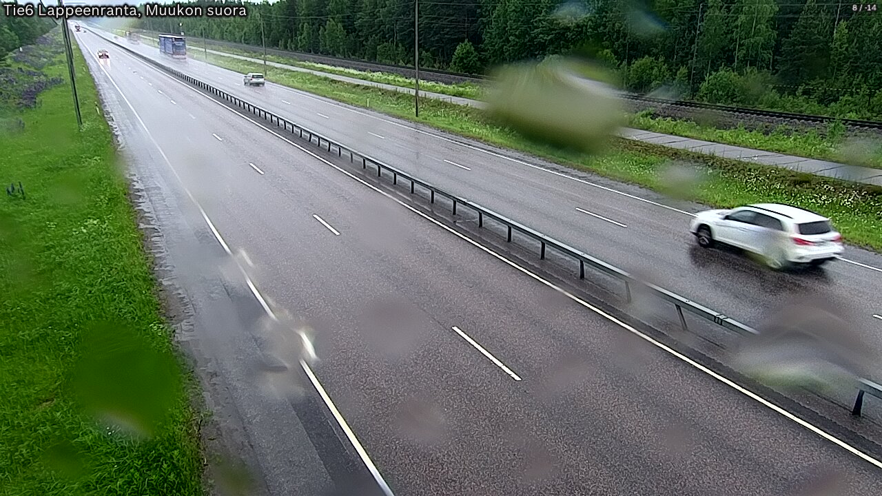 Kelikamerat Kuva Tie 6 Lappeenranta, Muukon suora, Lappeenranta, Etelä-Karjala