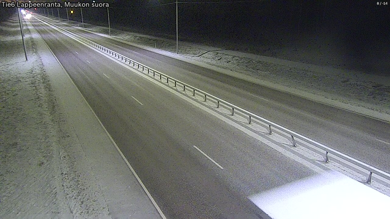 Kelikamerat Kuva Tie 6 Lappeenranta, Muukon suora, Lappeenranta, Etelä-Karjala