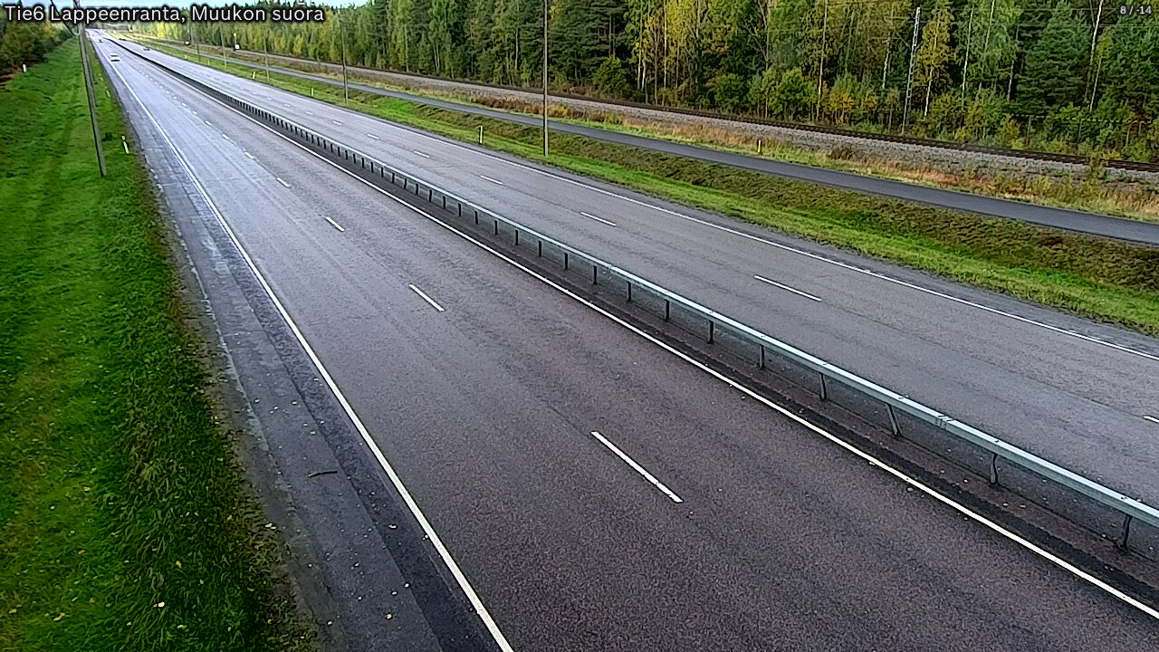 Kelikamerat Kuva Tie 6 Lappeenranta, Muukon suora, Lappeenranta, Etelä-Karjala