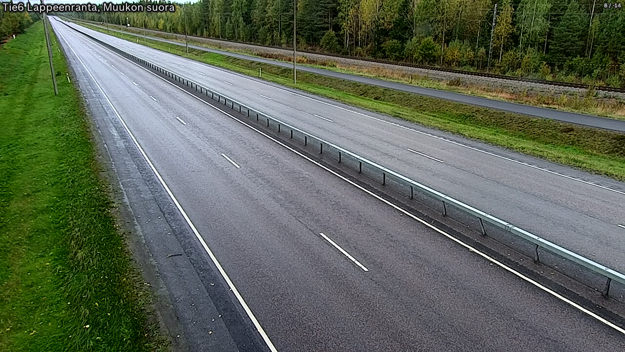 Kelikamerat Kuva Tie 6 Lappeenranta, Muukon suora, Lappeenranta, Etelä-Karjala