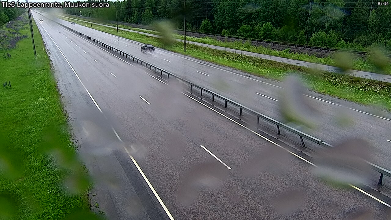 Kelikamerat Kuva Tie 6 Lappeenranta, Muukon suora, Lappeenranta, Etelä-Karjala