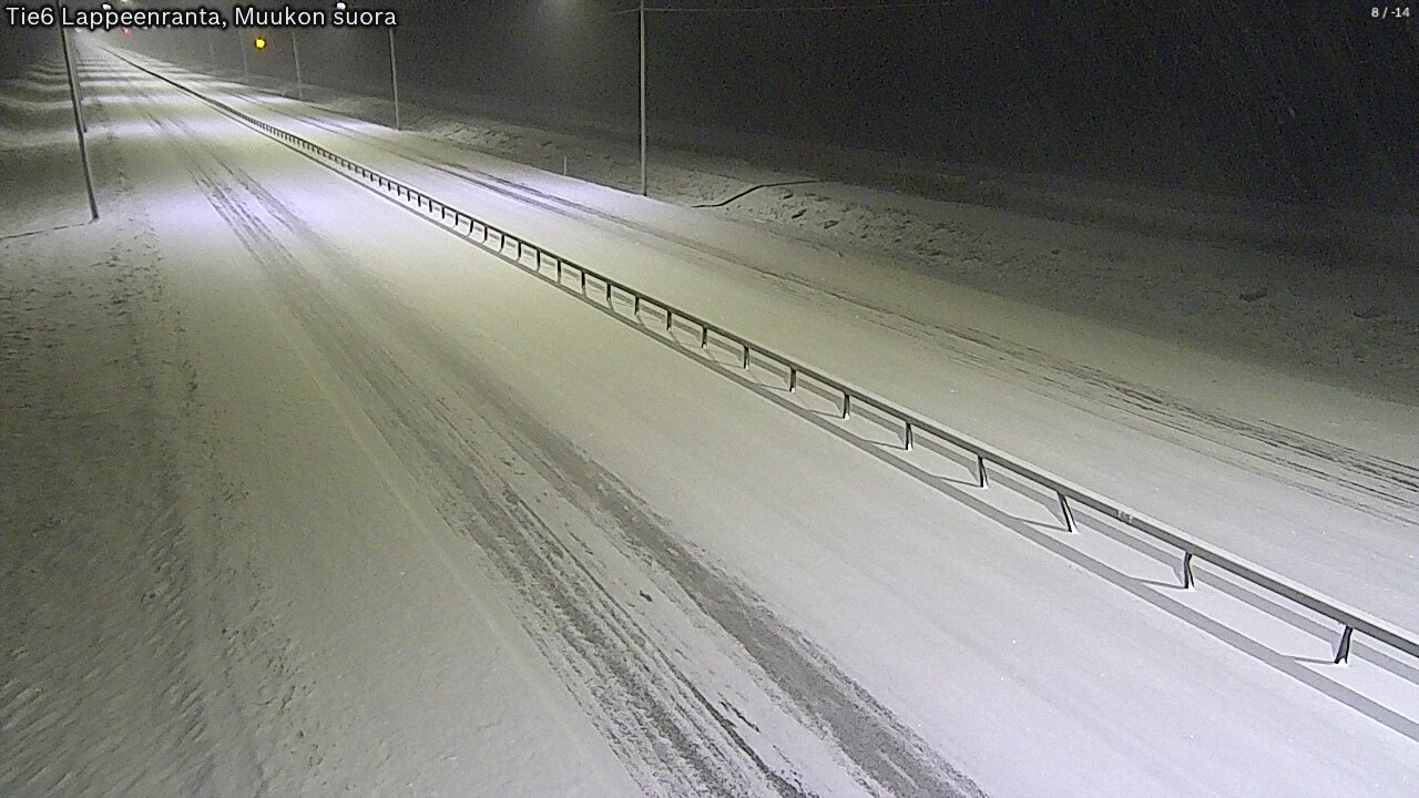 Kelikamerat Kuva Tie 6 Lappeenranta, Muukon suora, Lappeenranta, Etelä-Karjala