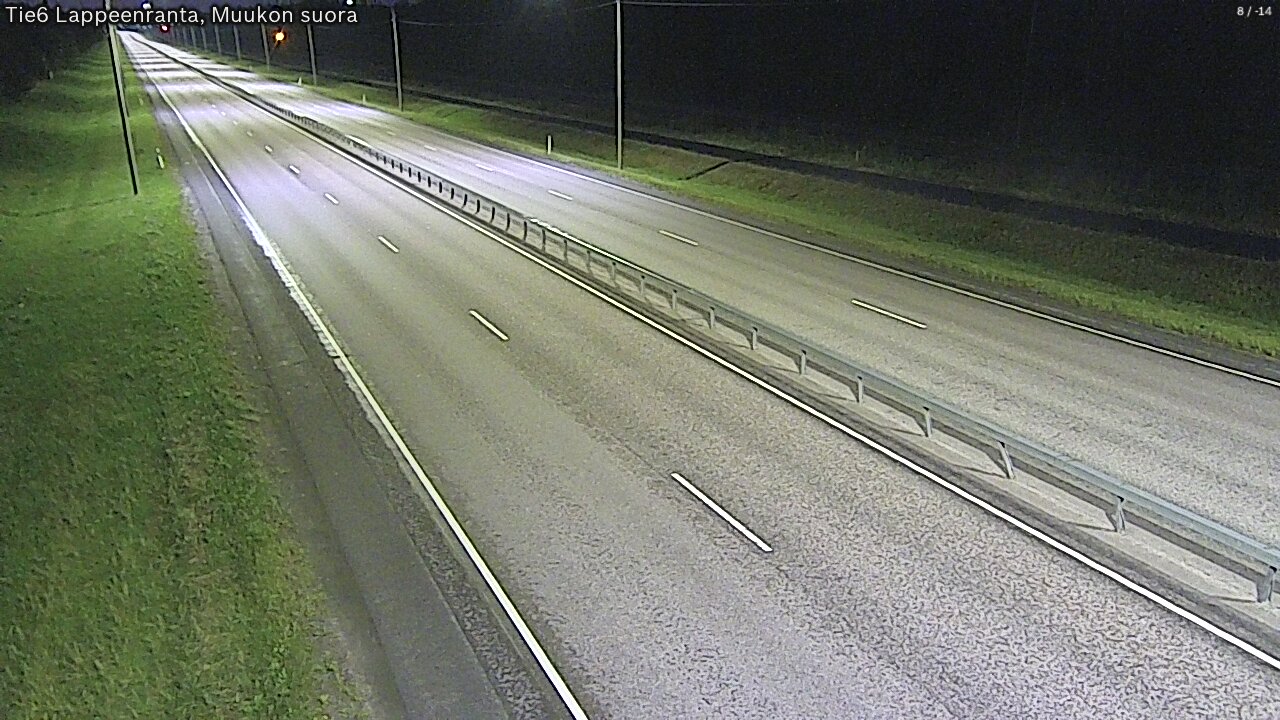 Kelikamerat Kuva Tie 6 Lappeenranta, Muukon suora, Lappeenranta, Etelä-Karjala