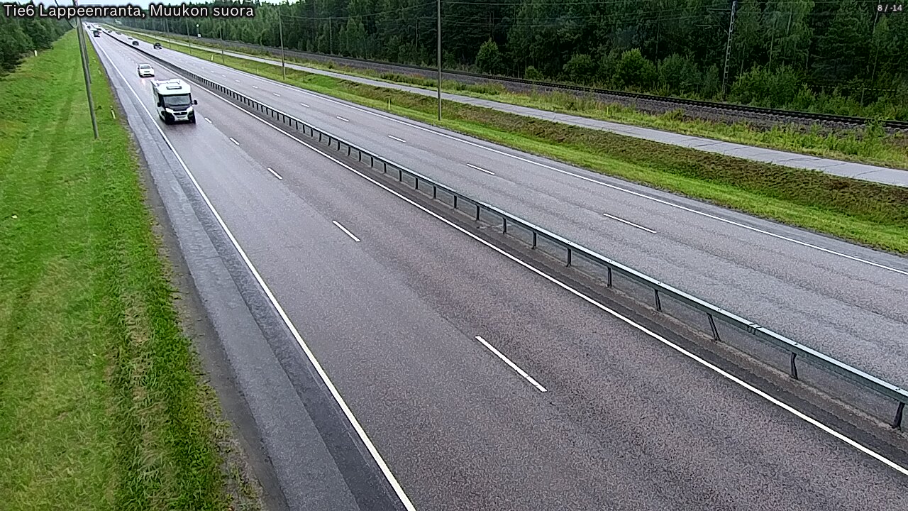 Kelikamerat Kuva Tie 6 Lappeenranta, Muukon suora, Lappeenranta, Etelä-Karjala