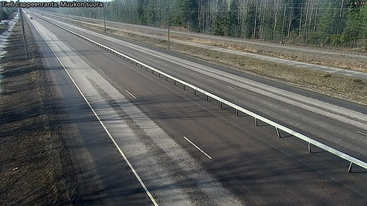 Kelikamerat Kuva Tie 6 Lappeenranta, Muukon suora, Lappeenranta, Etelä-Karjala