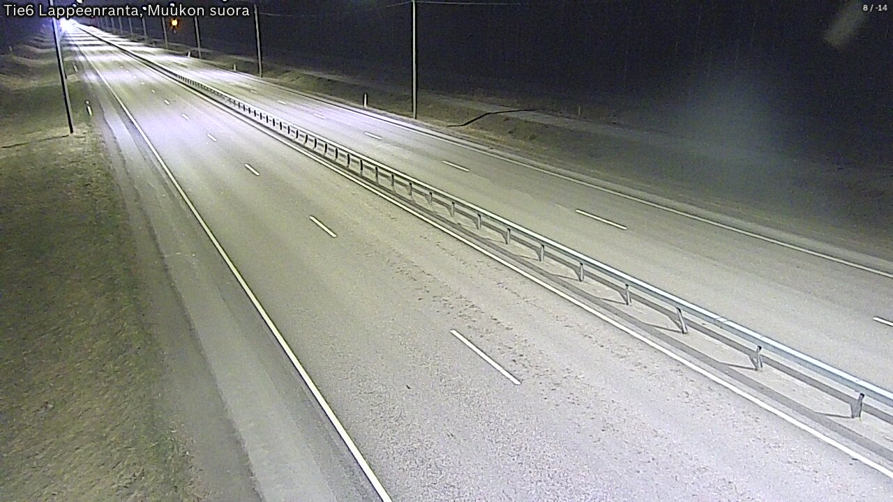 Weather Camera Image Tie 6 Villmanstrand, Muukko rakan, Lappeenranta, Etelä-Karjala