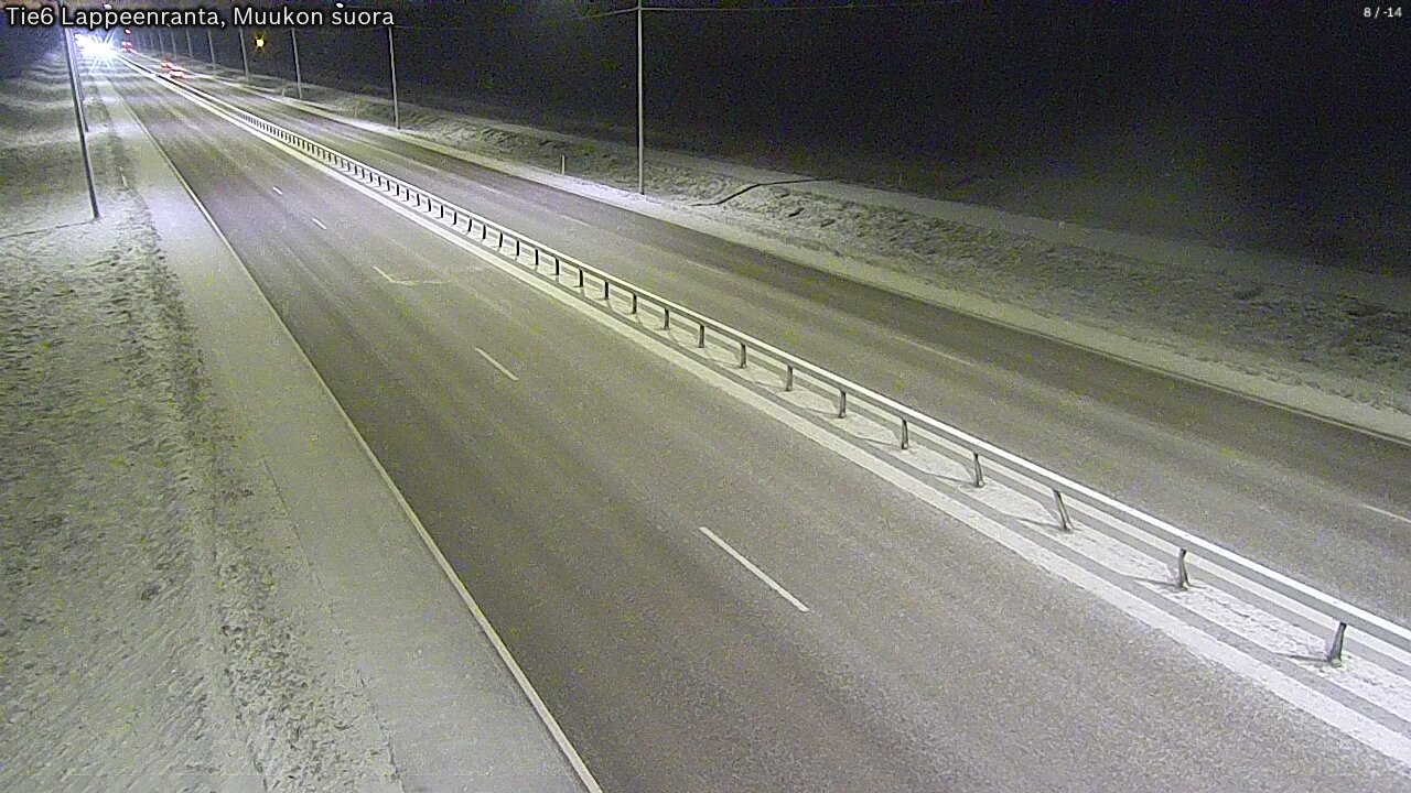 Kelikamerat Kuva Tie 6 Lappeenranta, Muukon suora, Lappeenranta, Etelä-Karjala