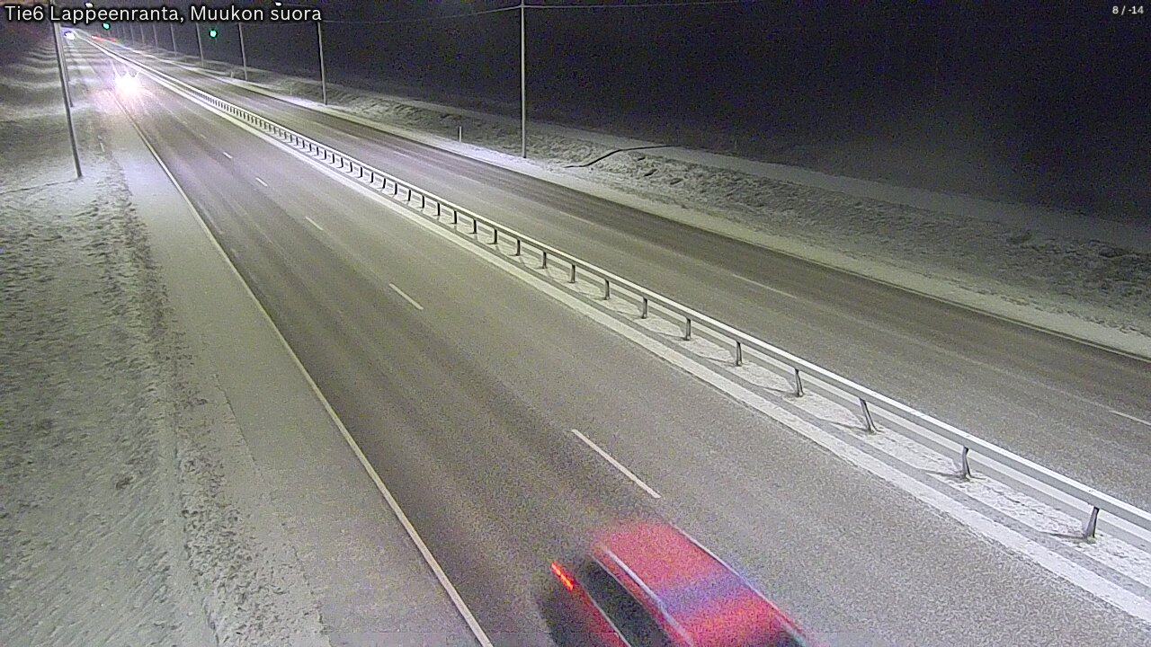 Kelikamerat Kuva Tie 6 Lappeenranta, Muukon suora, Lappeenranta, Etelä-Karjala