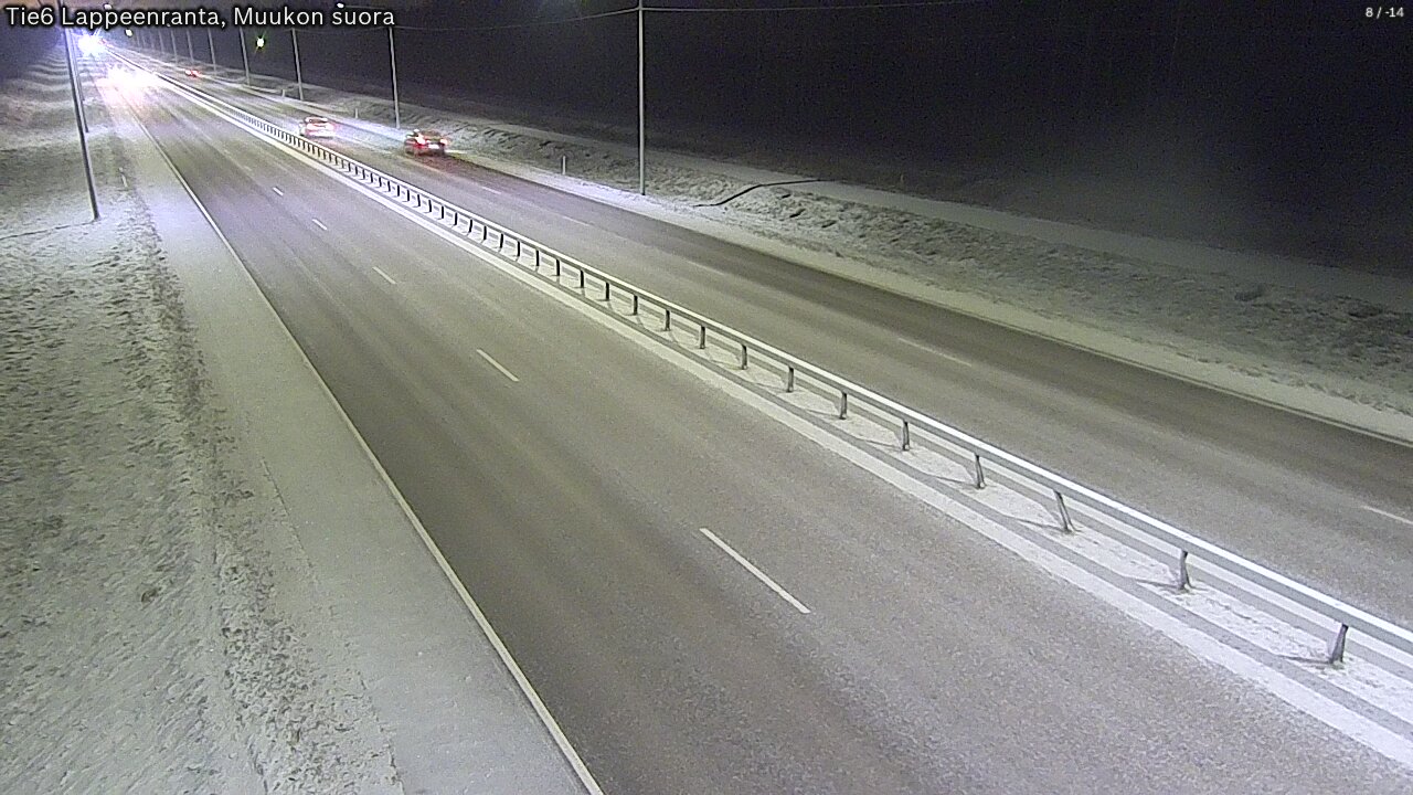 Kelikamerat Kuva Tie 6 Lappeenranta, Muukon suora, Lappeenranta, Etelä-Karjala