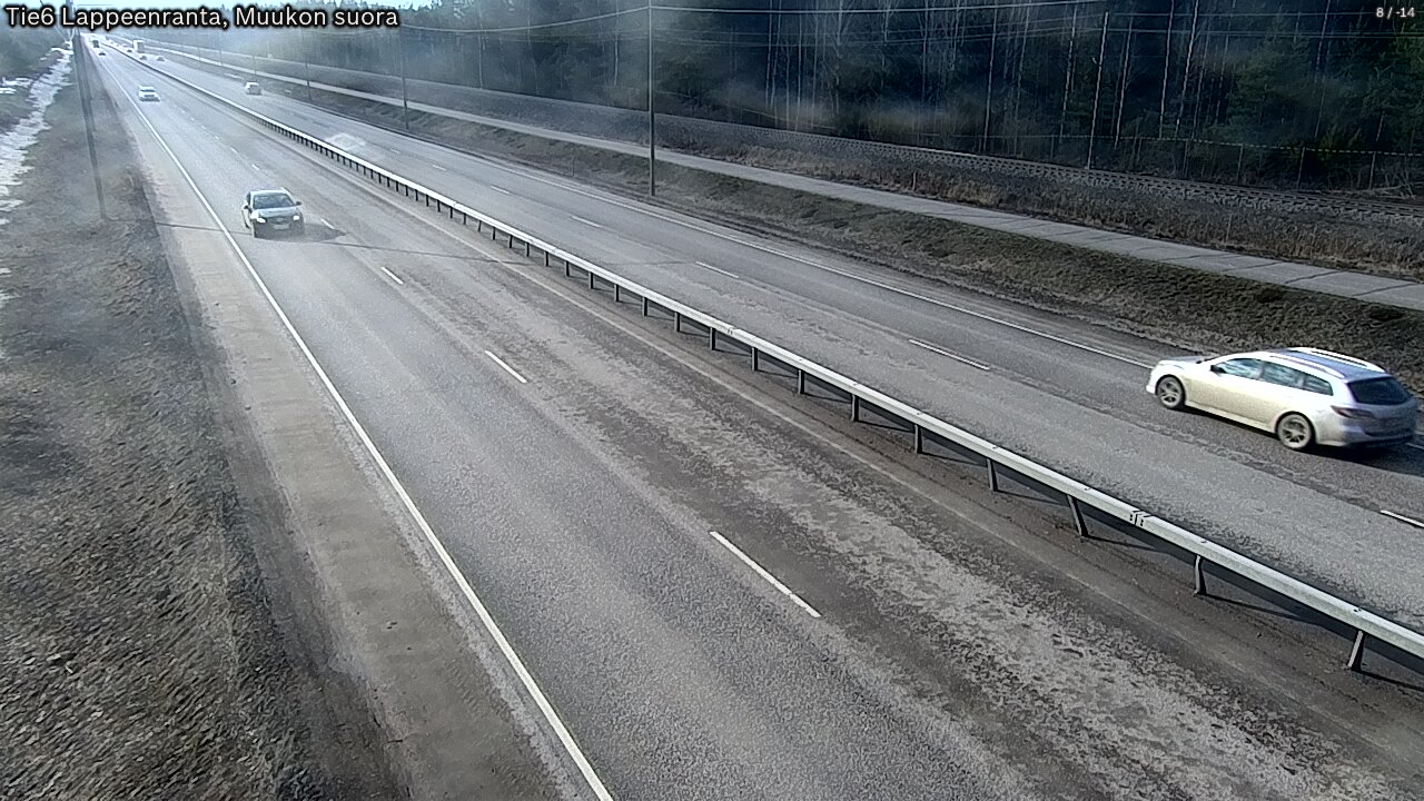 Kelikamerat Kuva Tie 6 Lappeenranta, Muukon suora, Lappeenranta, Etelä-Karjala