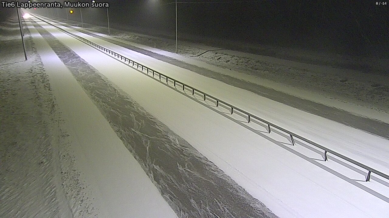 Kelikamerat Kuva Tie 6 Lappeenranta, Muukon suora, Lappeenranta, Etelä-Karjala