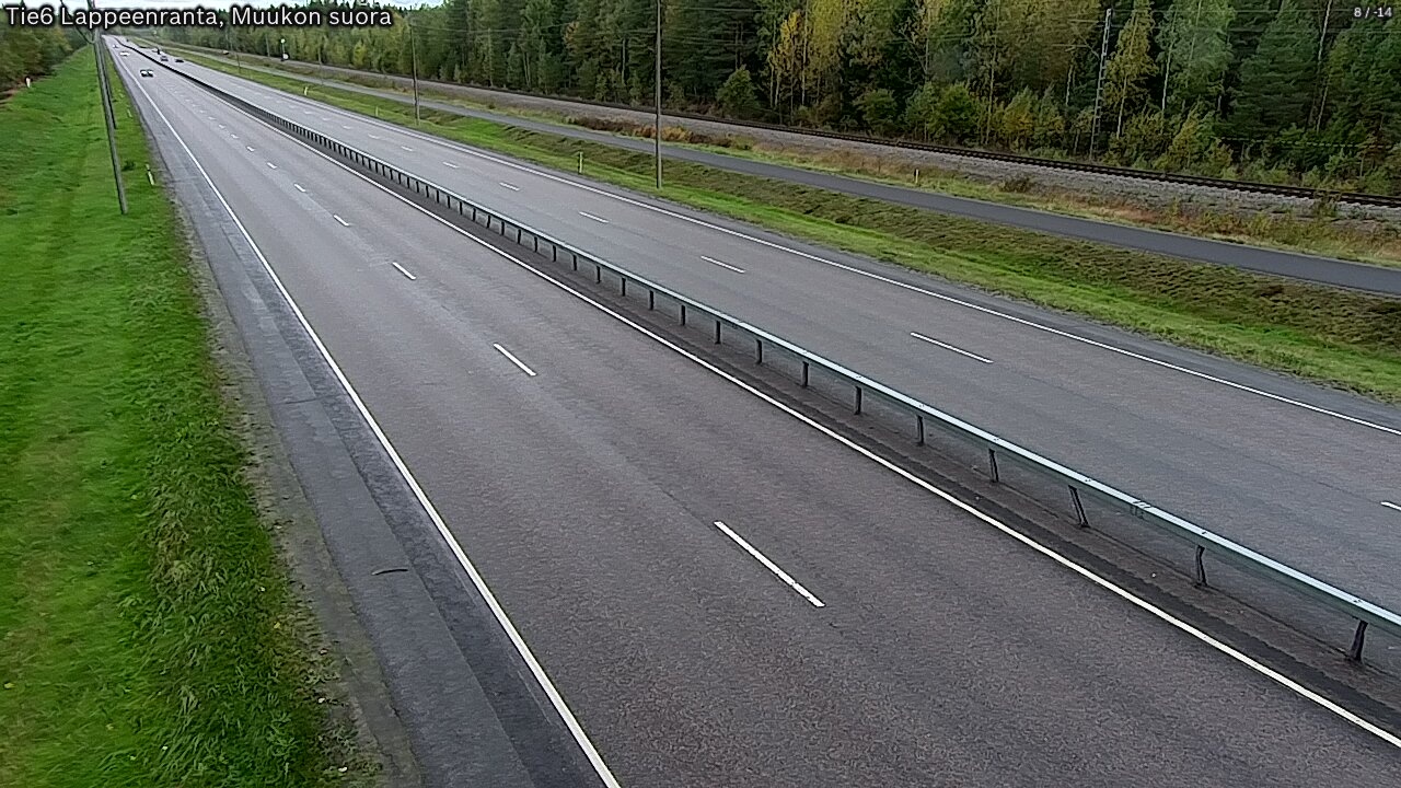 Kelikamerat Kuva Tie 6 Lappeenranta, Muukon suora, Lappeenranta, Etelä-Karjala