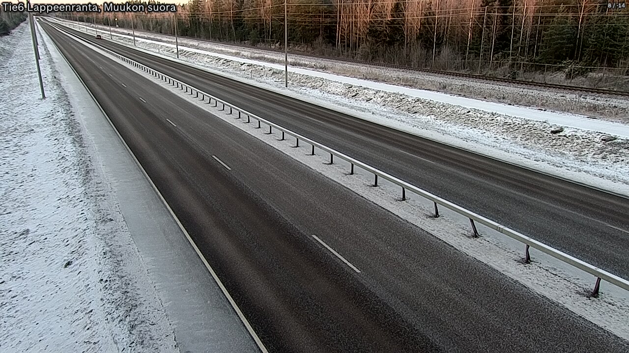 Kelikamerat Kuva Tie 6 Lappeenranta, Muukon suora, Lappeenranta, Etelä-Karjala