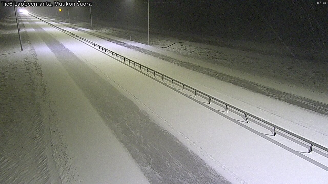 Kelikamerat Kuva Tie 6 Lappeenranta, Muukon suora, Lappeenranta, Etelä-Karjala