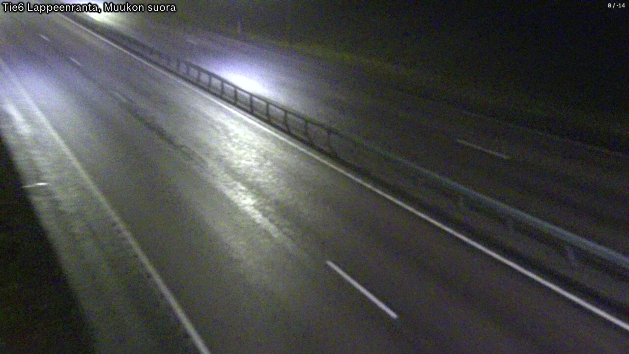 Kelikamerat Kuva Tie 6 Lappeenranta, Muukon suora, Lappeenranta, Etelä-Karjala