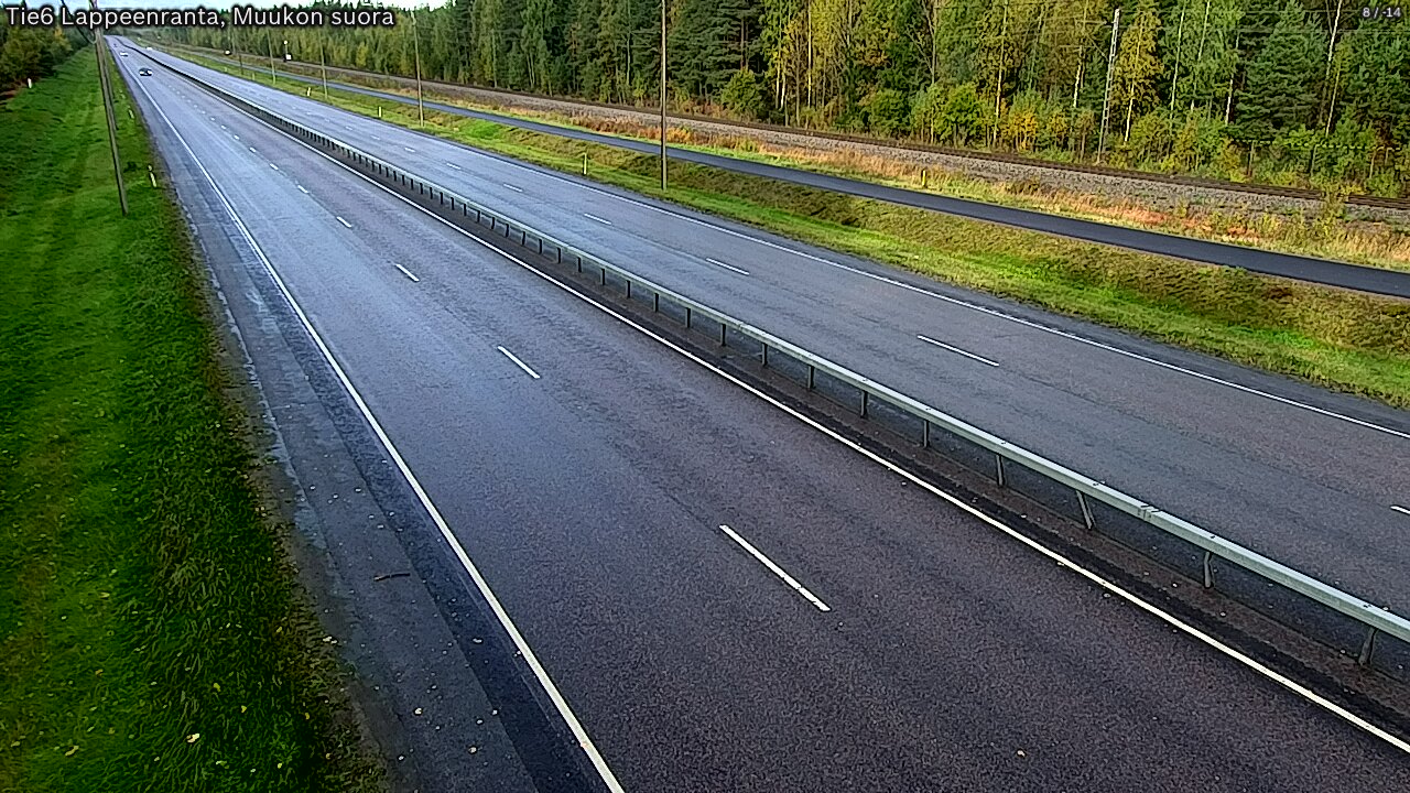 Kelikamerat Kuva Tie 6 Lappeenranta, Muukon suora, Lappeenranta, Etelä-Karjala