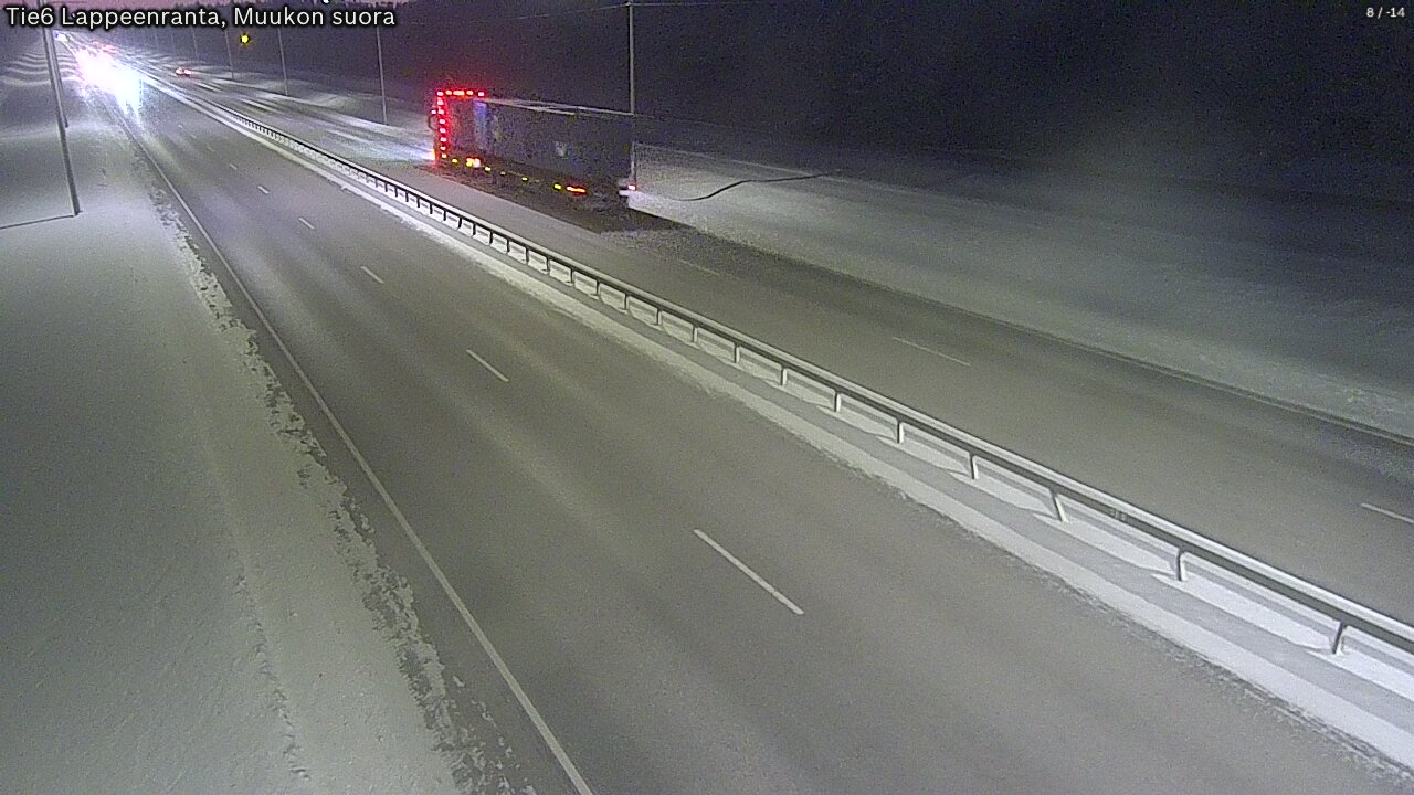 Kelikamerat Kuva Tie 6 Lappeenranta, Muukon suora, Lappeenranta, Etelä-Karjala