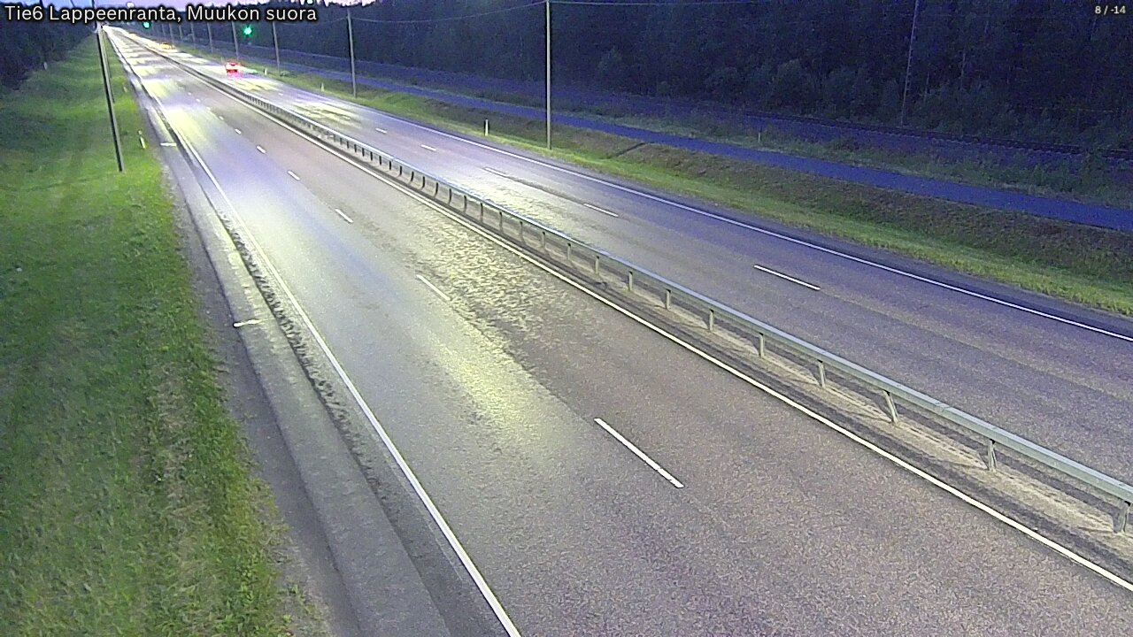 Kelikamerat Kuva Tie 6 Lappeenranta, Muukon suora, Lappeenranta, Etelä-Karjala
