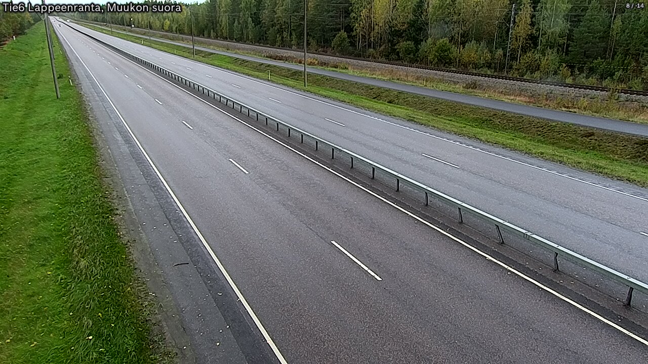 Kelikamerat Kuva Tie 6 Lappeenranta, Muukon suora, Lappeenranta, Etelä-Karjala