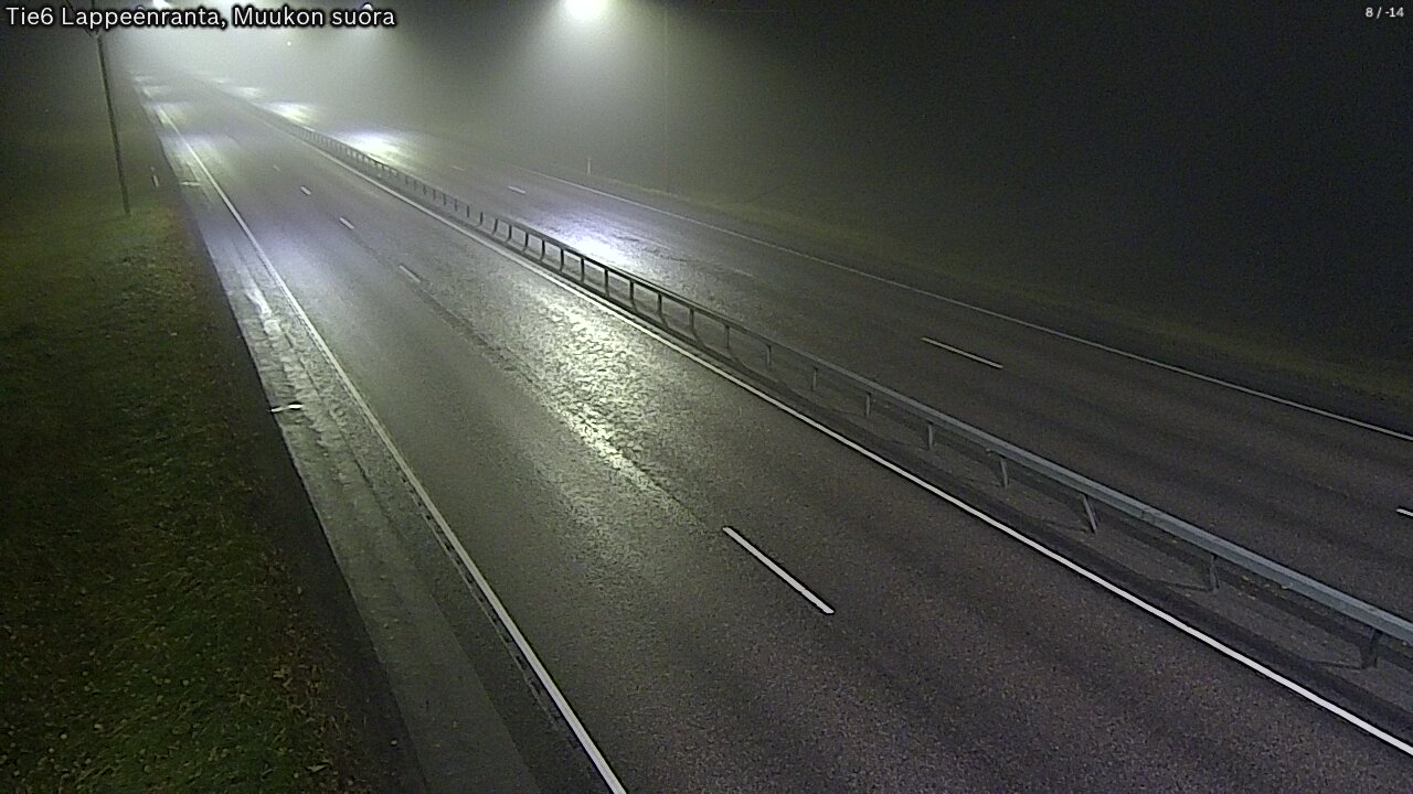 Kelikamerat Kuva Tie 6 Lappeenranta, Muukon suora, Lappeenranta, Etelä-Karjala