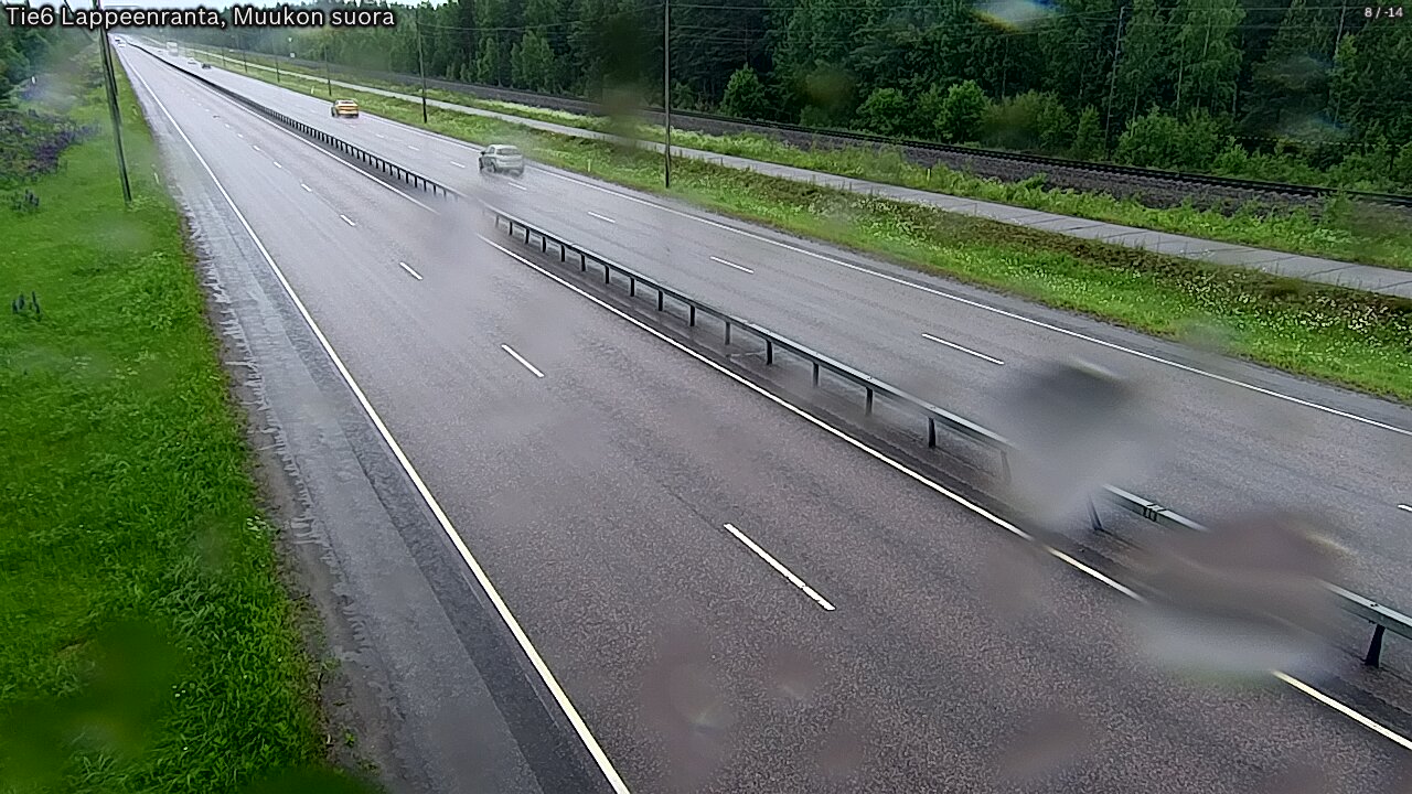 Kelikamerat Kuva Tie 6 Lappeenranta, Muukon suora, Lappeenranta, Etelä-Karjala