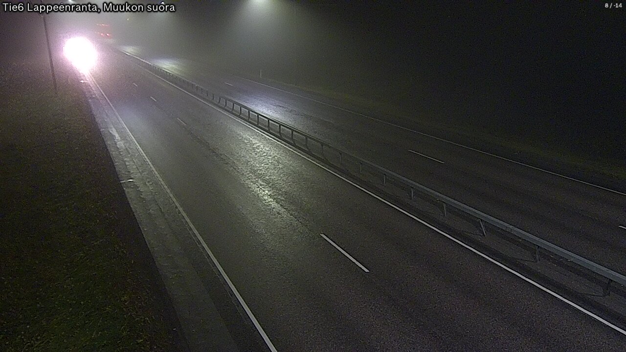 Kelikamerat Kuva Tie 6 Lappeenranta, Muukon suora, Lappeenranta, Etelä-Karjala