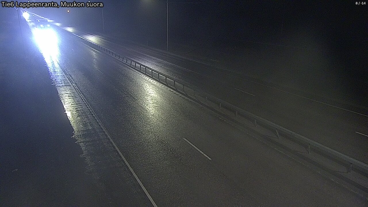 Kelikamerat Kuva Tie 6 Lappeenranta, Muukon suora, Lappeenranta, Etelä-Karjala