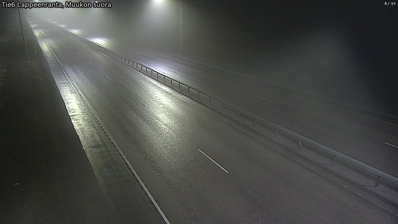 Kelikamerat Kuva Tie 6 Lappeenranta, Muukon suora, Lappeenranta, Etelä-Karjala