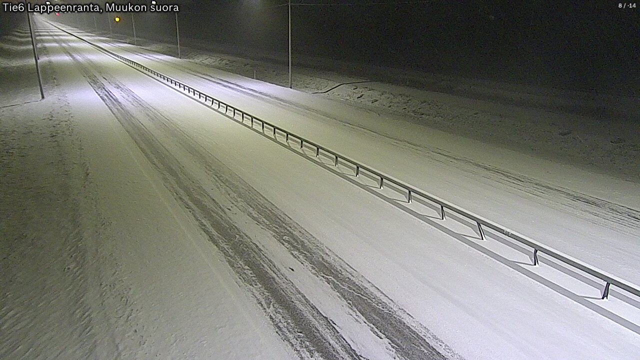 Kelikamerat Kuva Tie 6 Lappeenranta, Muukon suora, Lappeenranta, Etelä-Karjala