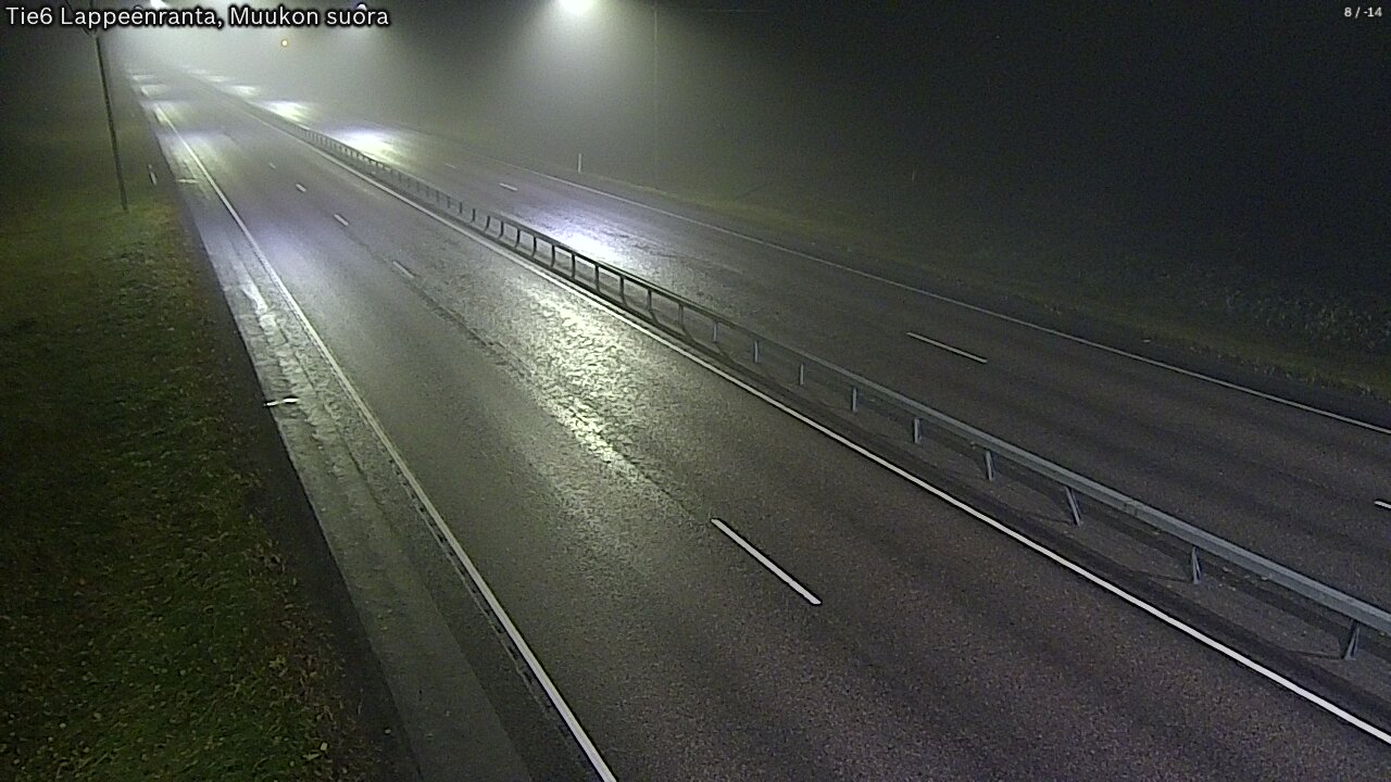 Kelikamerat Kuva Tie 6 Lappeenranta, Muukon suora, Lappeenranta, Etelä-Karjala