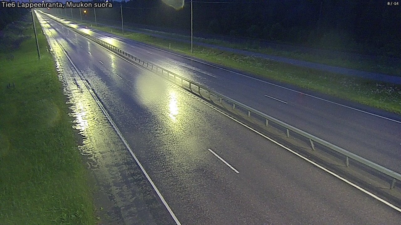 Kelikamerat Kuva Tie 6 Lappeenranta, Muukon suora, Lappeenranta, Etelä-Karjala