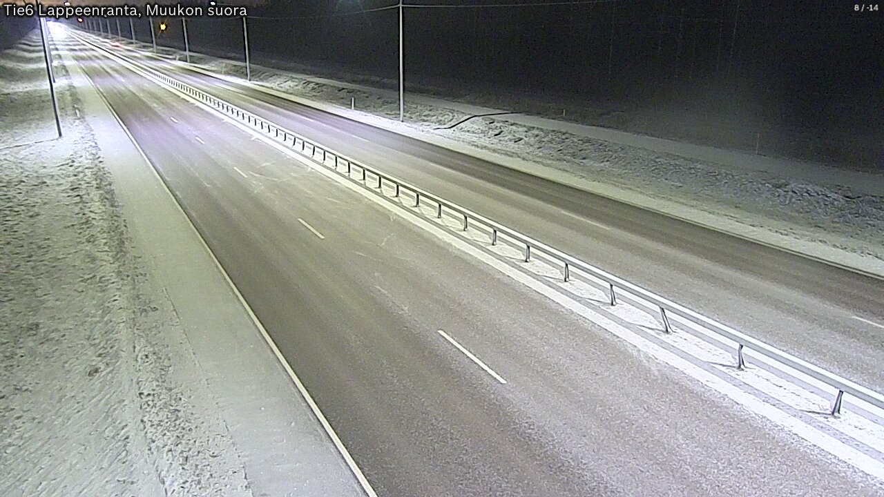 Kelikamerat Kuva Tie 6 Lappeenranta, Muukon suora, Lappeenranta, Etelä-Karjala