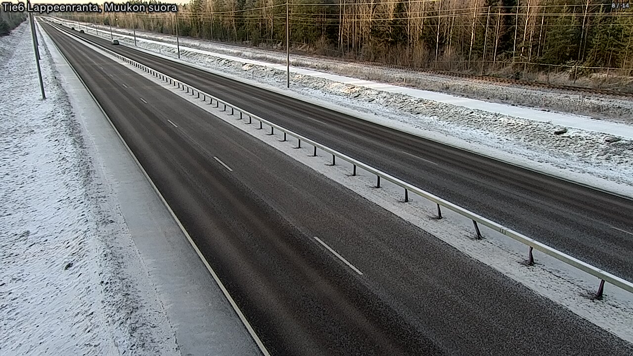 Kelikamerat Kuva Tie 6 Lappeenranta, Muukon suora, Lappeenranta, Etelä-Karjala