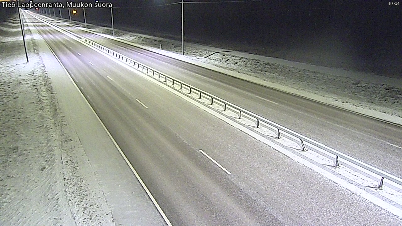 Kelikamerat Kuva Tie 6 Lappeenranta, Muukon suora, Lappeenranta, Etelä-Karjala