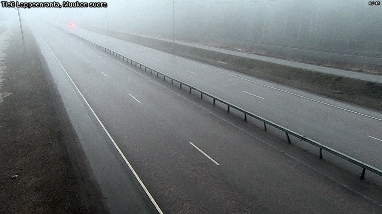 Kelikamerat Kuva Tie 6 Lappeenranta, Muukon suora, Lappeenranta, Etelä-Karjala